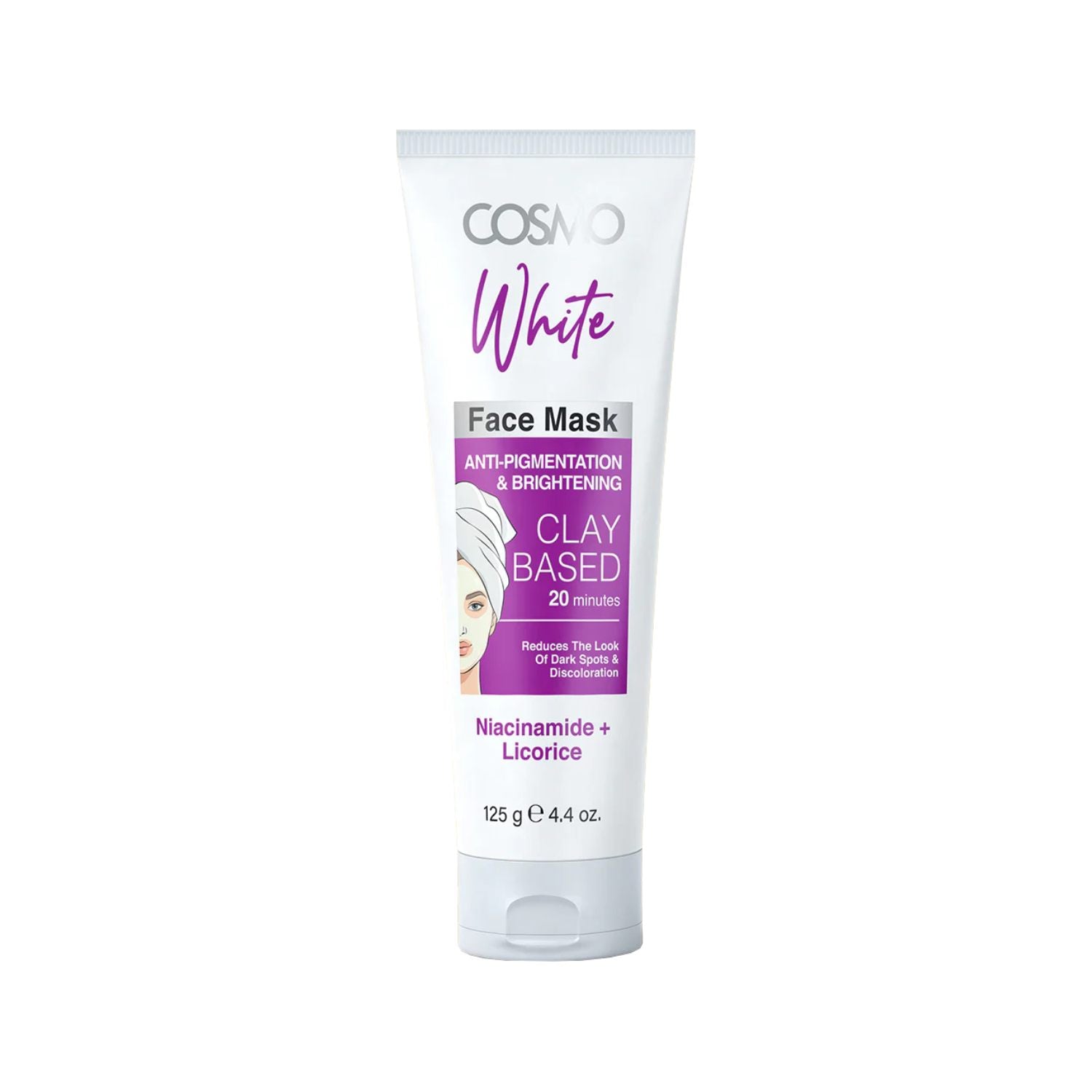 White Clay-Based Face Mask